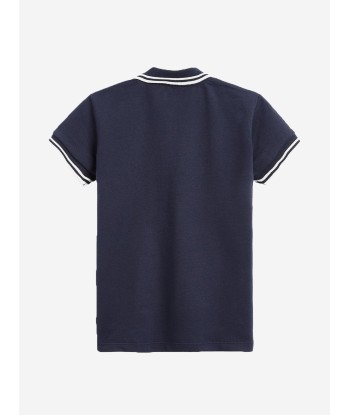 Moncler Enfant Moncler Girls Cotton Pique Polo Top livraison et retour toujours gratuits