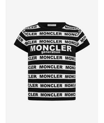 Moncler Girls Logo T-Shirt Les magasins à Paris