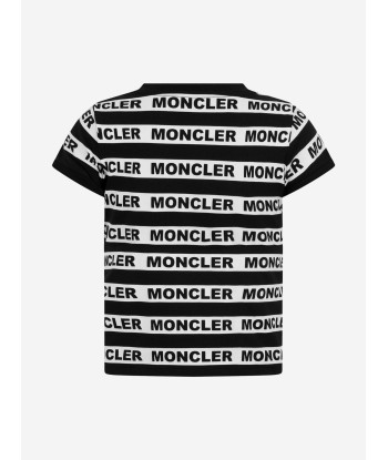 Moncler Girls Logo T-Shirt Les magasins à Paris