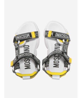 Moschino Boys Logo Sandals vente chaude votre 