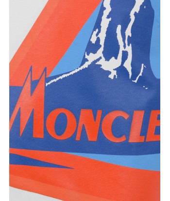 Moncler Enfant Moncler Boys Cotton Logo T-Shirt france