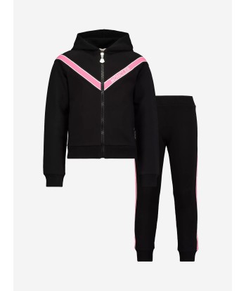 Moncler Enfant Moncler Girls Cotton Logo Tracksuit meilleur choix