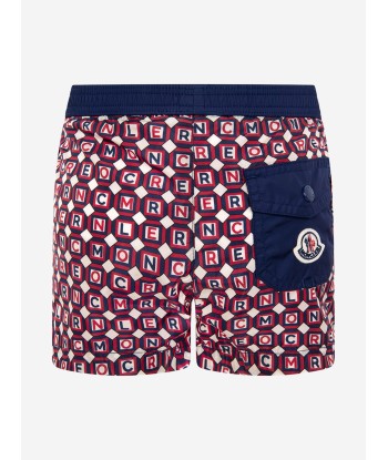 Moncler Enfant Baby Boys Swim Shorts - & Navy Logo Swim Shorts Pour