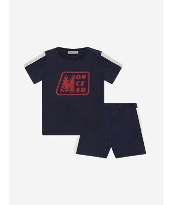 Moncler Enfant Baby Boys Shorts Set - Cotton Shorts Set solde