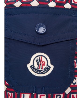 Moncler Enfant Baby Boys Swim Shorts - & Navy Logo Swim Shorts Pour