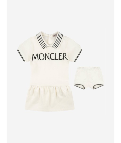 Moncler Enfant Baby Girls Dress - Polo Dress With Knickers pas chere