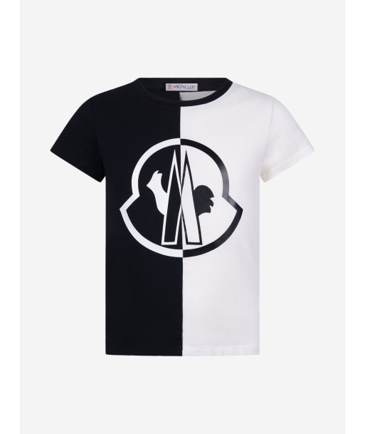 Moncler Enfant Boys T-Shirt - & Ivory Cotton T-Shirt en stock