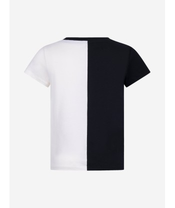 Moncler Enfant Boys T-Shirt - & Ivory Cotton T-Shirt en stock