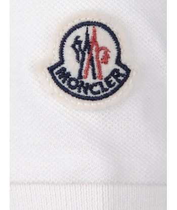 Moncler Enfant Boys Polo Top - Cotton Logo Polo Top Faites des économies