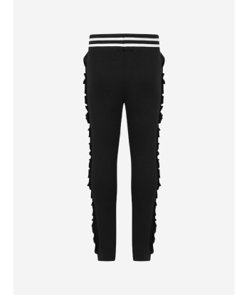 Moncler Enfant Girls Joggers - Cotton Frilly Trim Joggers à prix réduit toute l'année