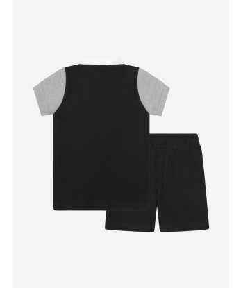 Moncler Enfant Boys Shorts Set - Cotton Pique Shorts Set en stock