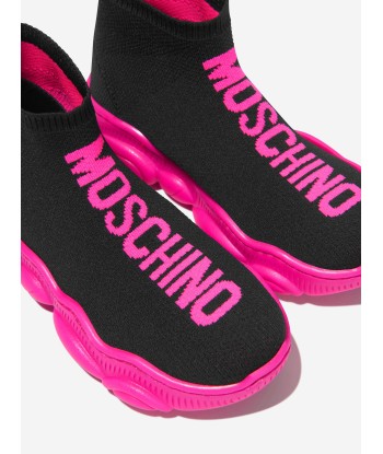 Moschino Girls Logo Sock Trainers Les magasins à Paris