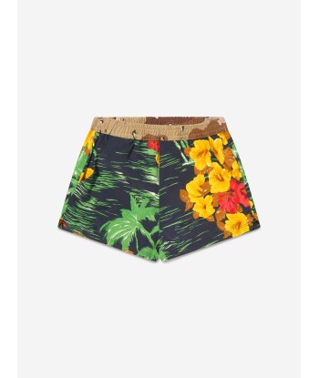 Myar Boys Cotton Hawaiian Print Shorts acheter