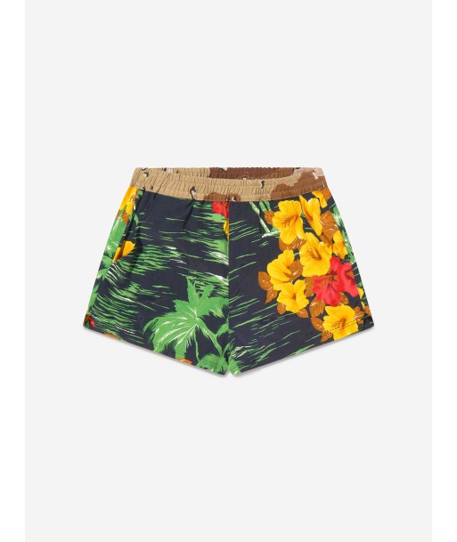 Myar Boys Cotton Hawaiian Print Shorts acheter