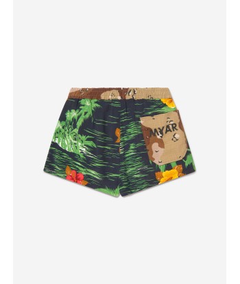 Myar Boys Cotton Hawaiian Print Shorts acheter