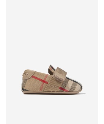 Burberry Baby Pre-Walkers in Archive Beige Check vous aussi creer 