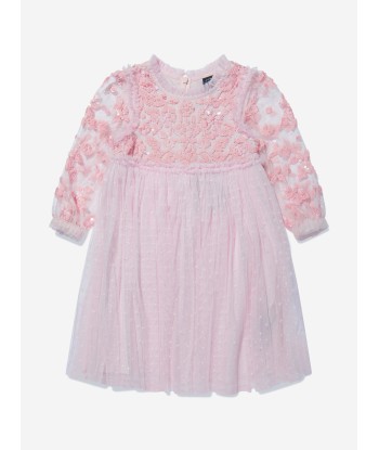 Needle & Thread Girls Lilybelle Long Sleeve Dress Les magasins à Paris