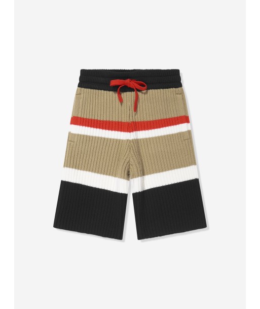 Burberry Boys Jaimie Stripe Shorts in Archive Beige prix pour 