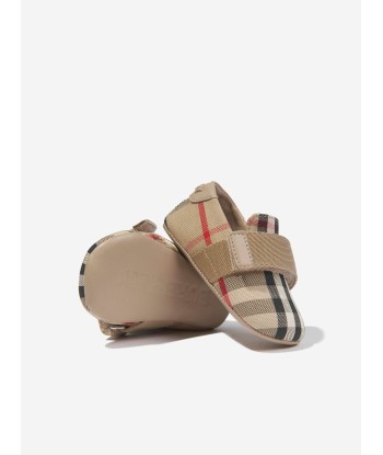 Burberry Baby Pre-Walkers in Archive Beige Check vous aussi creer 