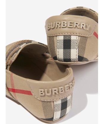 Burberry Baby Pre-Walkers in Archive Beige Check vous aussi creer 