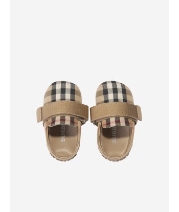 Burberry Baby Pre-Walkers in Archive Beige Check vous aussi creer 