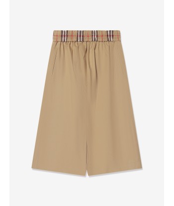 Burberry Girls Hermia Trousers in Archive Beige le des métaux précieux