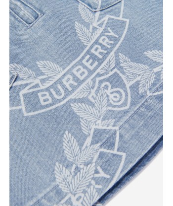 Burberry Girls Maxine Crest Skirt in Blue vente chaude votre 