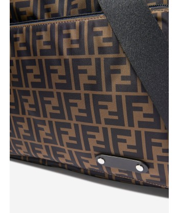 Fendi Baby FF Logo Changing Bag in Brown rembourrage situé sous