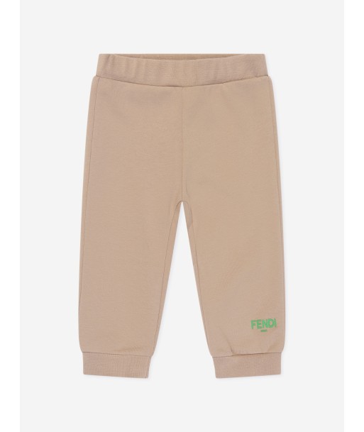 Fendi Baby Logo Joggers in Beige Profitez des Offres !