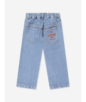 Fendi Baby Boys Denim Jeans in Blue Vous souhaitez 