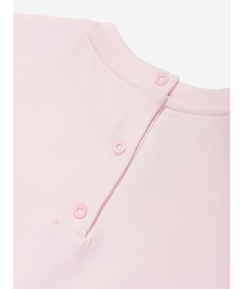 Fendi Baby Girls Logo T-Shirt in Pink est présent 