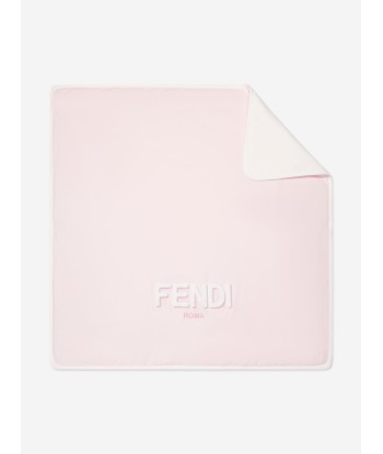 Fendi Baby Girls Logo Blanket in Pink en ligne des produits 