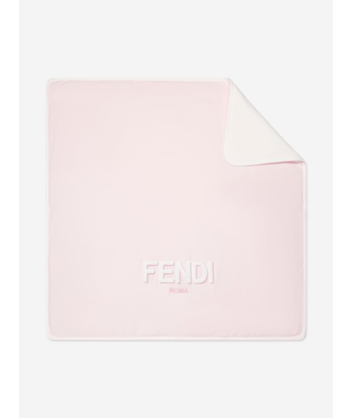 Fendi Baby Girls Logo Blanket in Pink en ligne des produits 