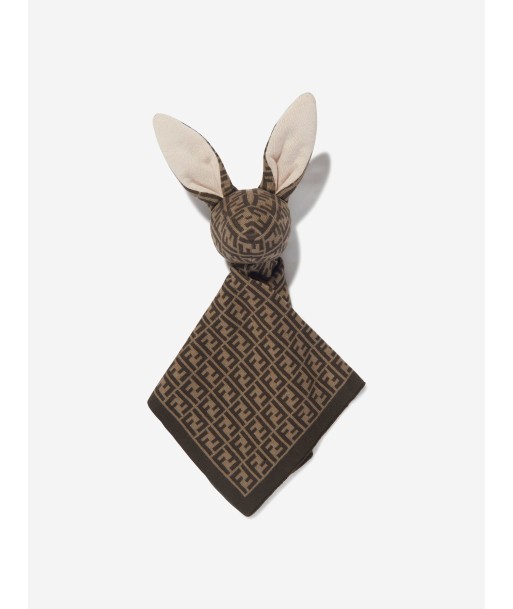 Fendi Baby FF Bunny Ear Swaddle in Brown sélection de produits