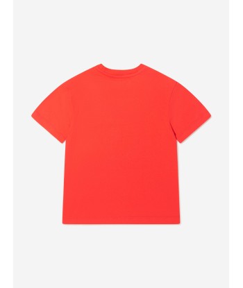 Off-White Boys Cotton Short Sleeve Logo T-Shirt du meilleur 