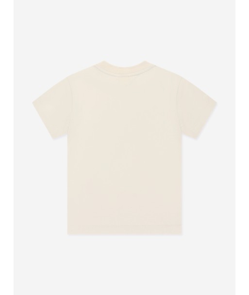 Fendi Girls Graphic Print T-Shirt in Beige Par le système avancé 