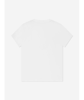 Fendi Girls Bag Print T-Shirt in Ivory les ctes