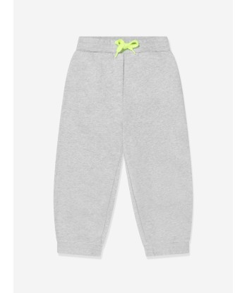 Fendi Boys FF Logo Pocket Joggers in Grey de la marque