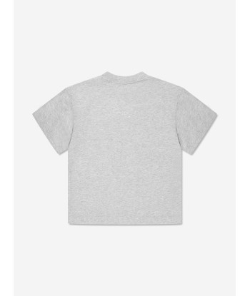 Fendi Kids Bear T-Shirt in Grey france