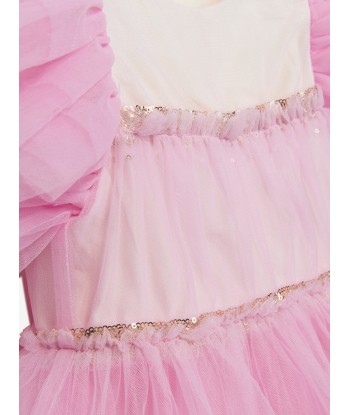 Billieblush Girls Tulle Dress in Pink Comparez et commandez 