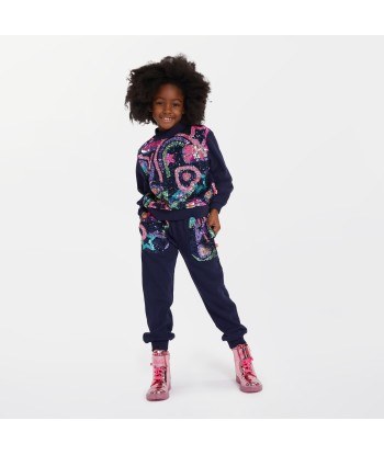 Billieblush Girls Sequins Sweatshirt in Navy le concept de la Pate a emporter 