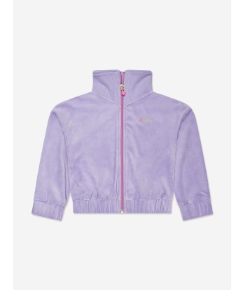 Billieblush Girls Velour Tracksuit in Purple Les êtres humains sont 