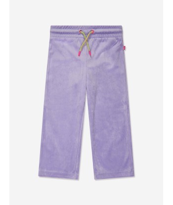 Billieblush Girls Velour Tracksuit in Purple Les êtres humains sont 