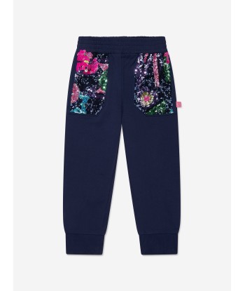 Billieblush Girls Sequin Tracksuit in Navy à prix réduit toute l'année