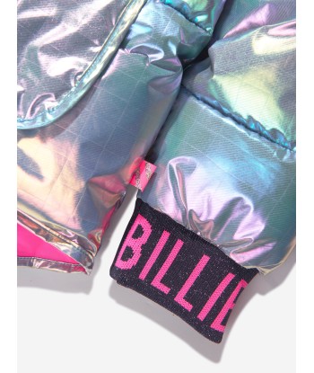 Billieblush Girls Metallic Puffer Jacket in Multicolour Le MVP de beaucoup