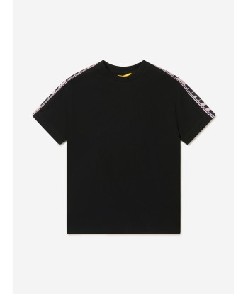 Off-White Girls Cotton Logo Band T-Shirt Comment ça marche