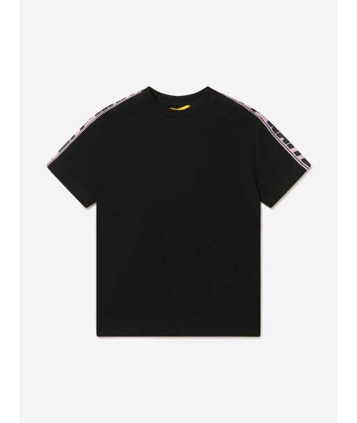 Off-White Girls Cotton Logo Band T-Shirt Comment ça marche