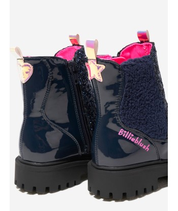 Billieblush Girls Glittery Ankle Boots in Navy vente chaude votre 