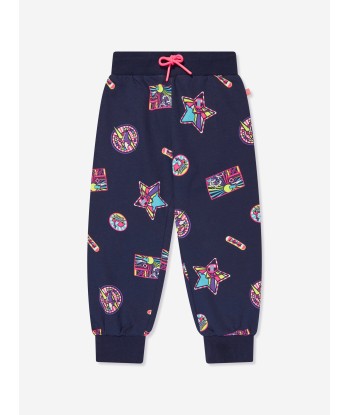 Billieblush Girls Badge Print Tracksuit in Navy pas cher