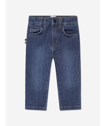 BOSS Baby Boys Jeans in Blue est présent 